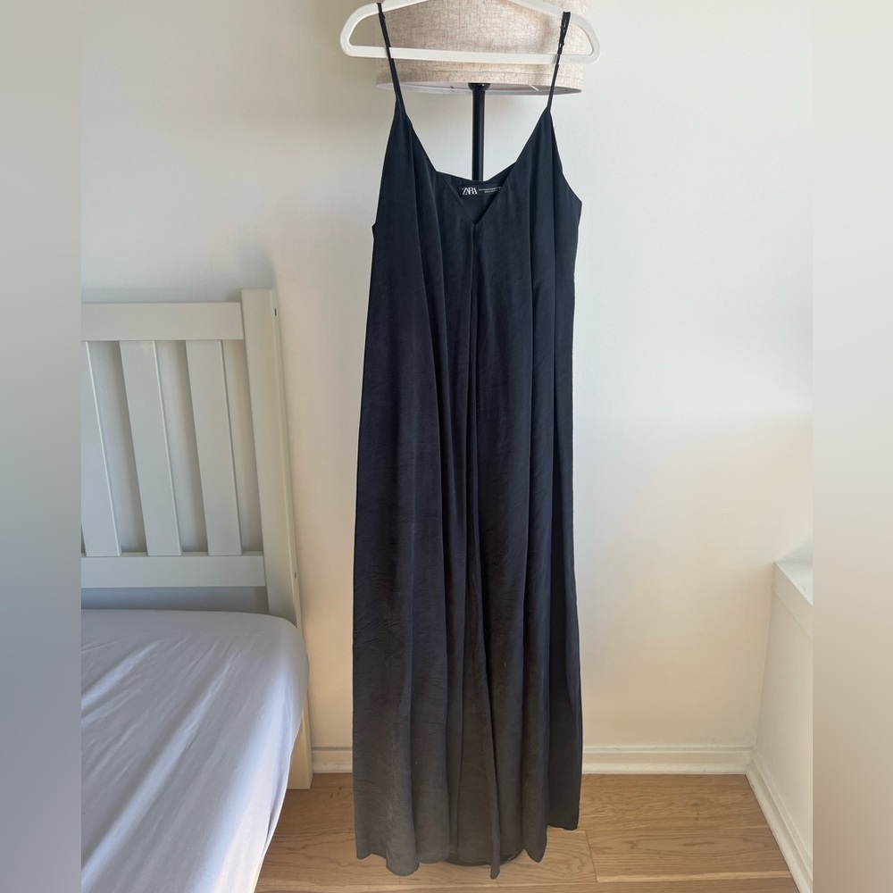 Zara black maxi dress